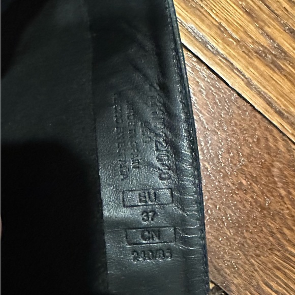 Zara Leather boots with square toe - EU 37 - Picture 5 of 6